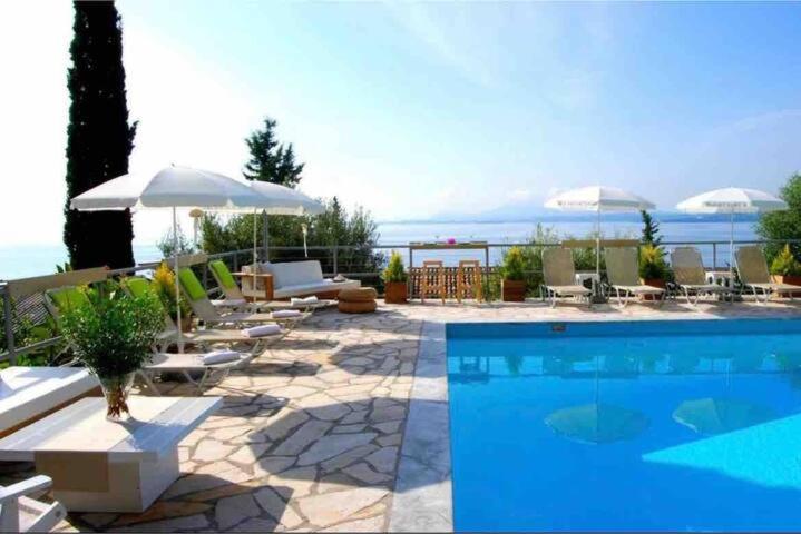 Mediterranean View Hotel Barbati Exterior foto